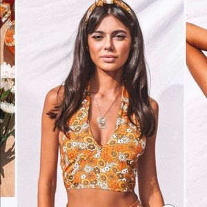 Honey Bunch Halter Top (tags on)